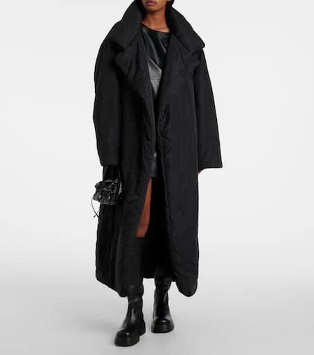 Norma Kamali Sleeping Bag habotai wrap coat 2