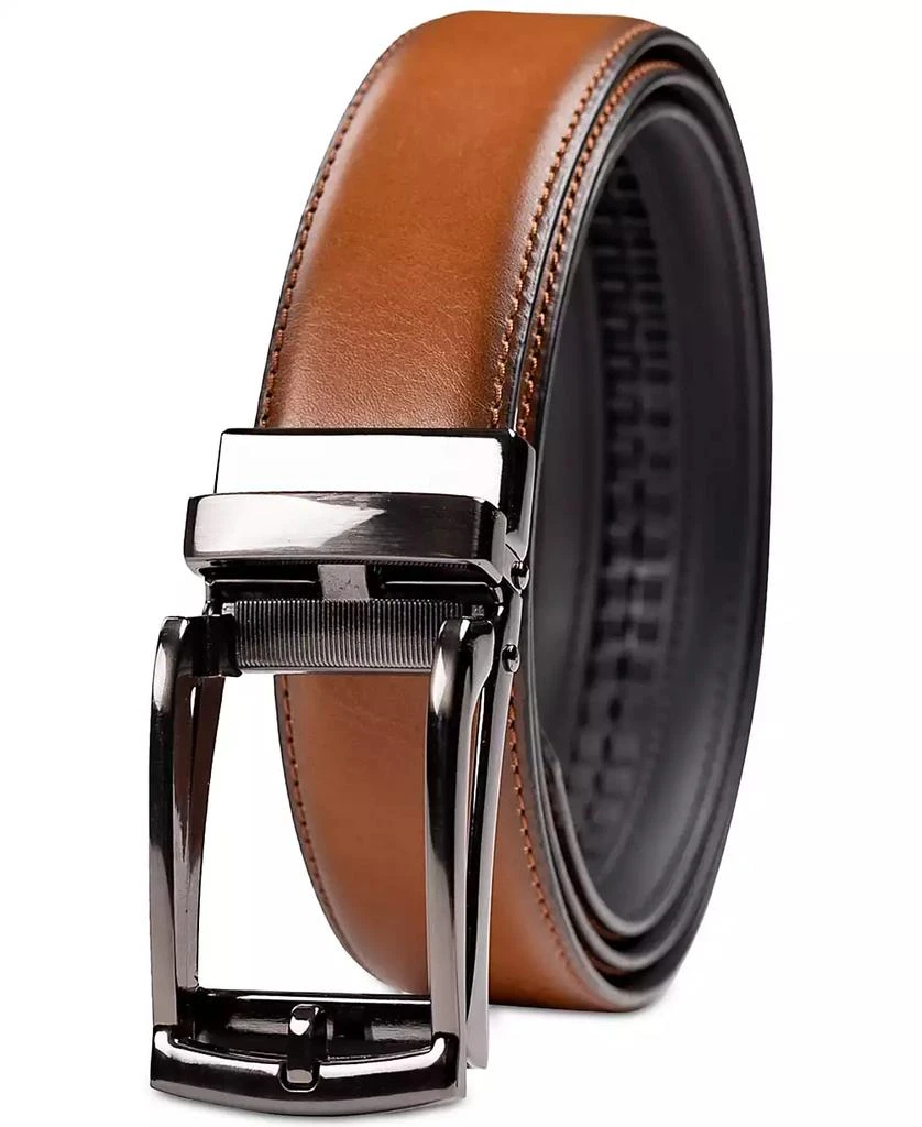 Alfani Men's Track Belt, Created for Macy's 2