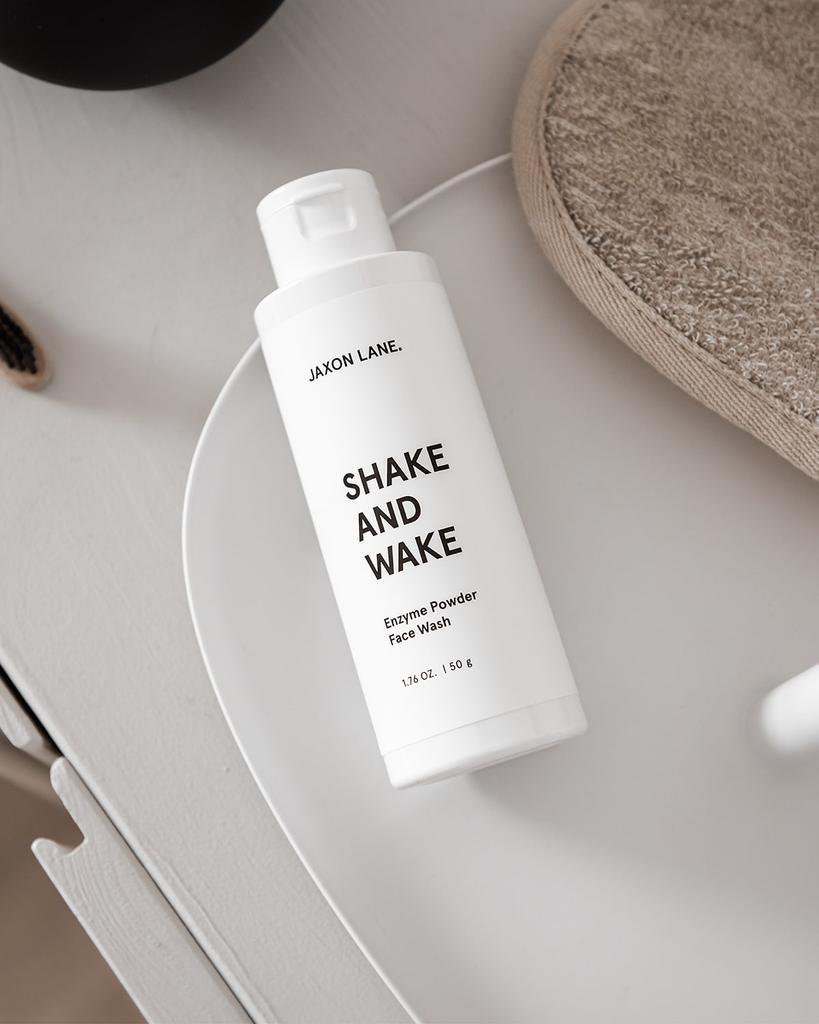 Jaxon Lane Shake & Wake Exfoliating Enzyme Powder Face Wash, 1.7 oz.