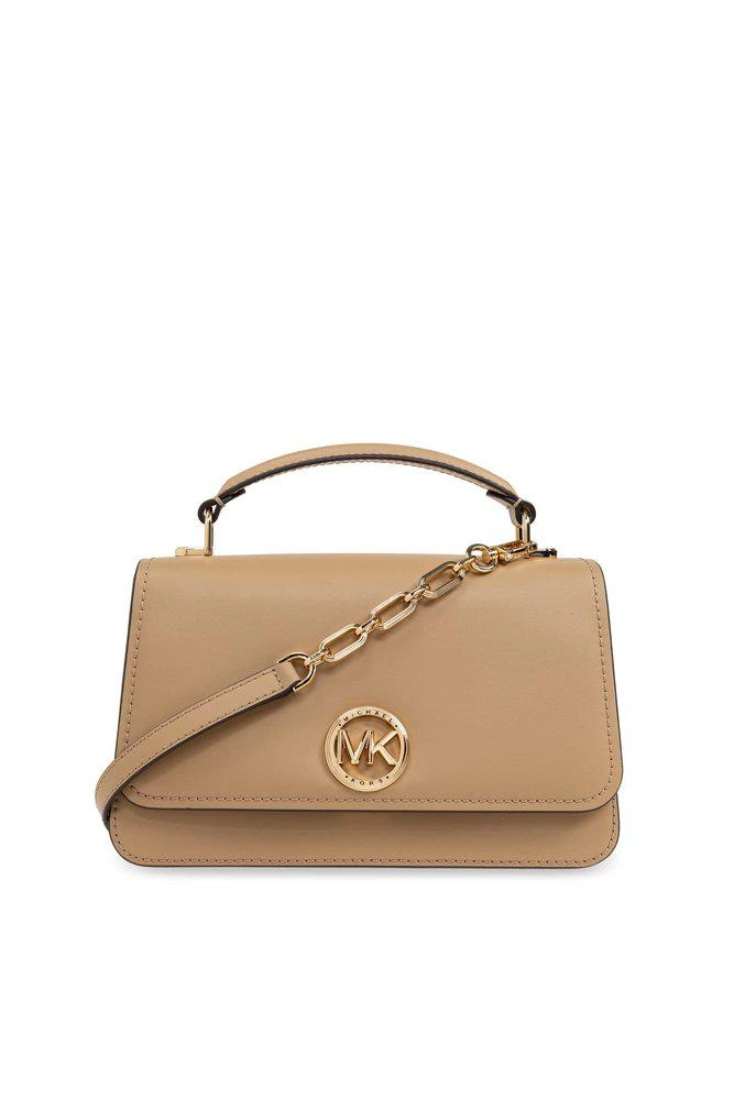 Michael Michael Kors Michael Michael Kors Delancey Logo Plaque Medium Tote Bag