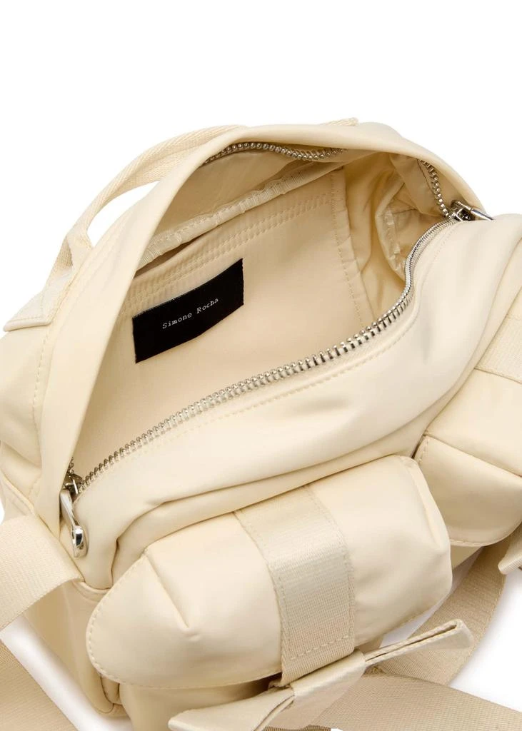 Simone Rocha Bow faux pearl-embellished nylon cross-body bag 4