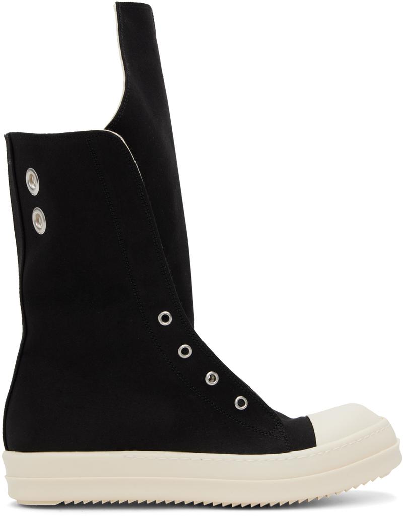 Rick Owens DRKSHDW Black Boot Sneaks Sneakers