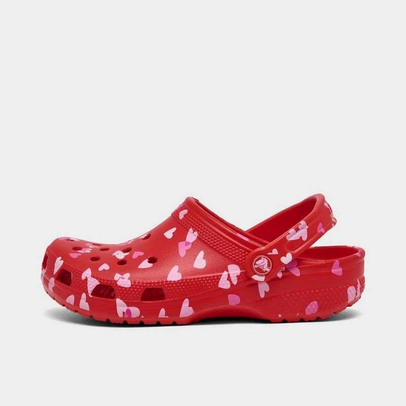Crocs Women's Crocs Classic Valentine's Day Clog Shoes 1