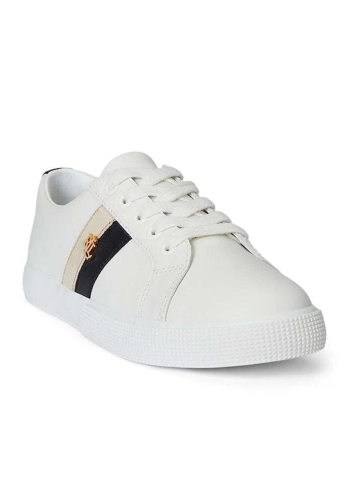 Ralph Lauren Janson II Color-Blocked Leather Sneakers 1