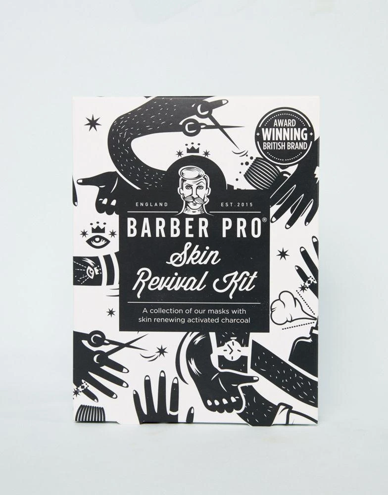 BARBER PRO BARBER PRO Skin Revival Mask Set 3