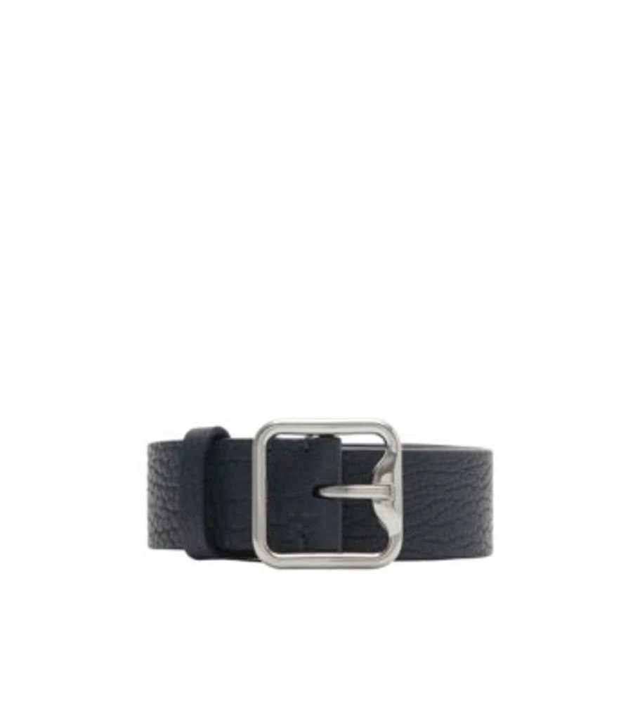 Burberry Leather b buckle belt 1