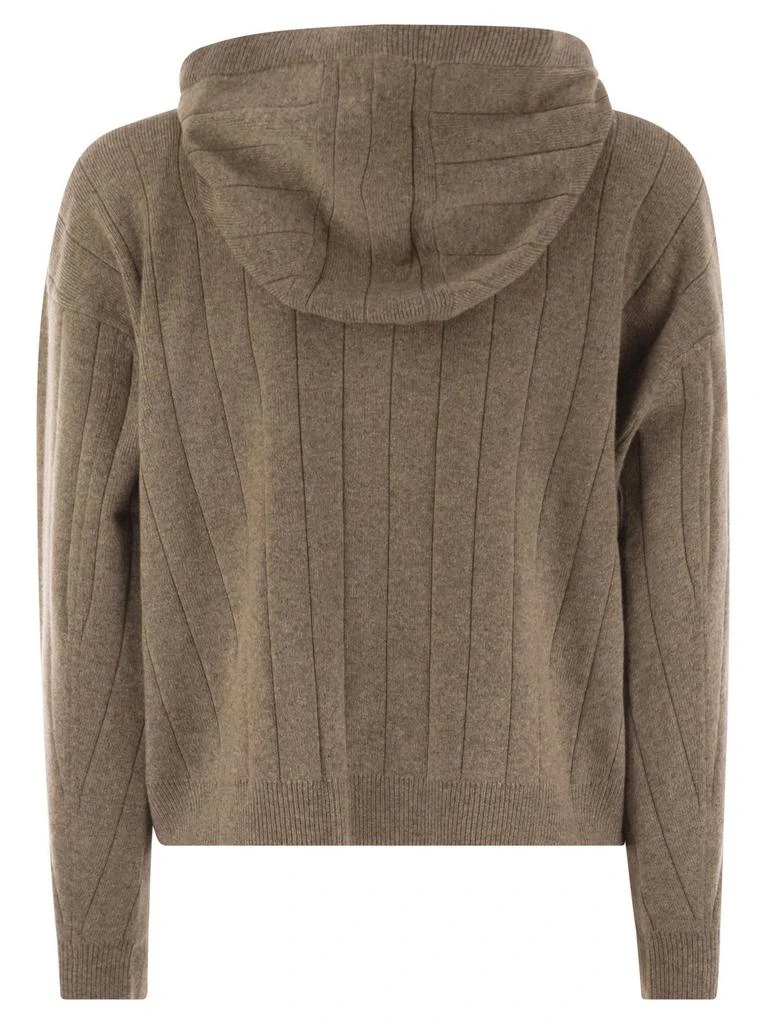 Max Mara Max Mara Rubiera Zipped Knitted Cardigan 2