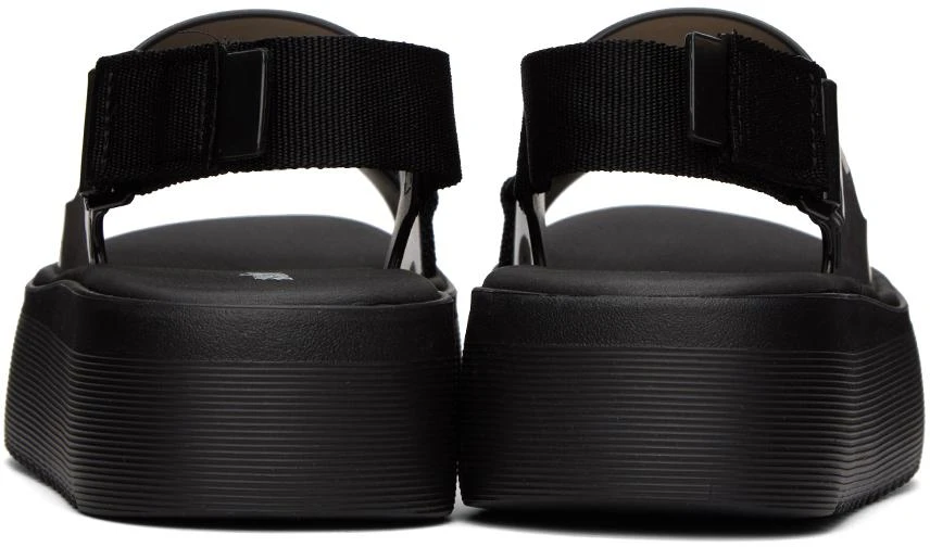Melissa Black Brave Papete Platform Sandals 2