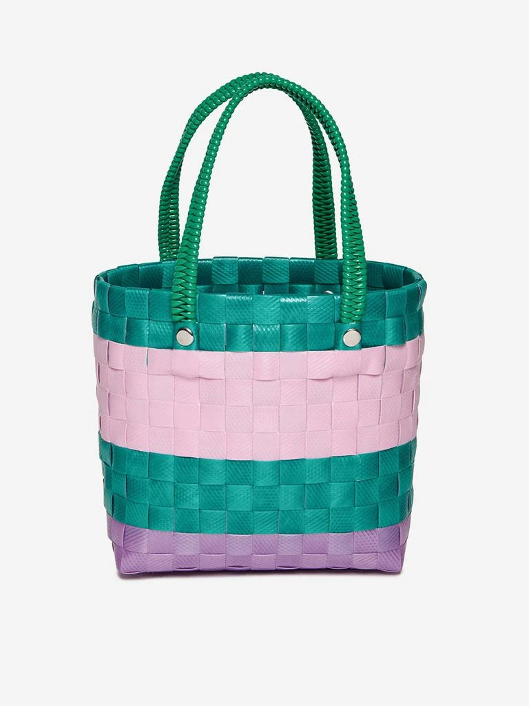 Marni MARNI Girls Braided Sunday Morning Bag in Green (15cm) 2