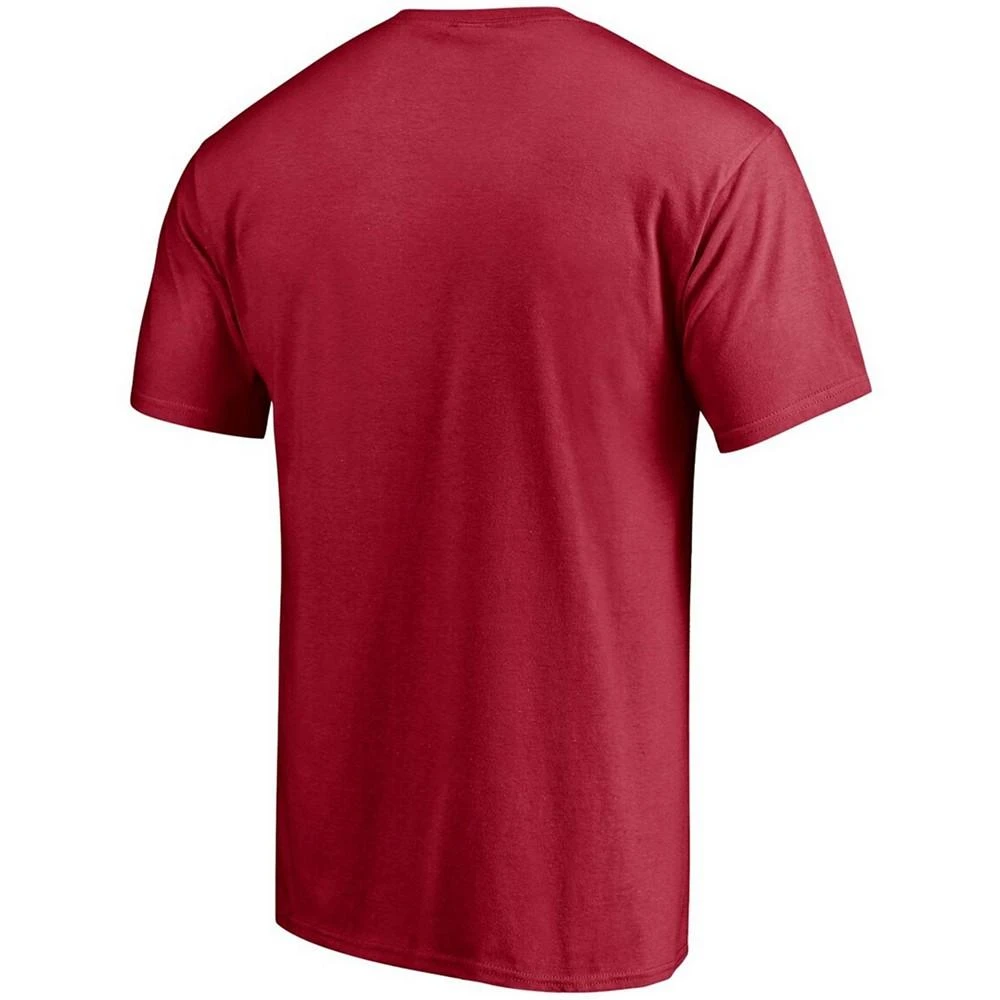 Fanatics Men's Crimson Oklahoma Sooners First Sprint Team T-shirt 4
