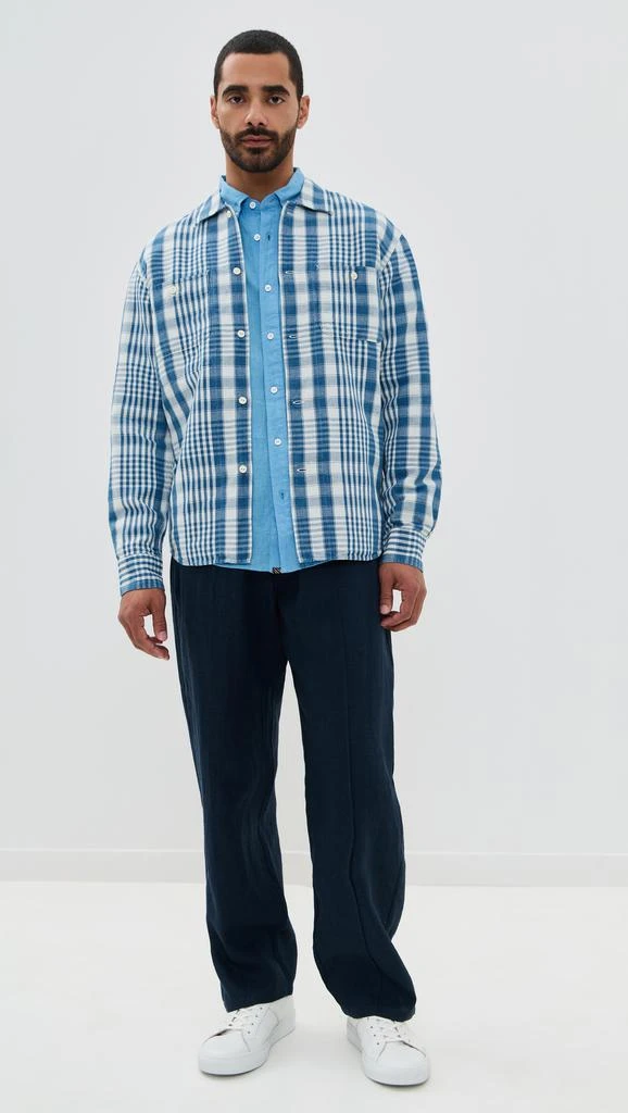 Billy Reid Tuscumbia Linen Shirt 4