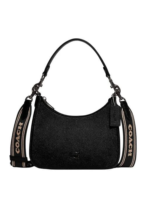 Coach Hobo Crossbody With Signature Canvas Interior 1