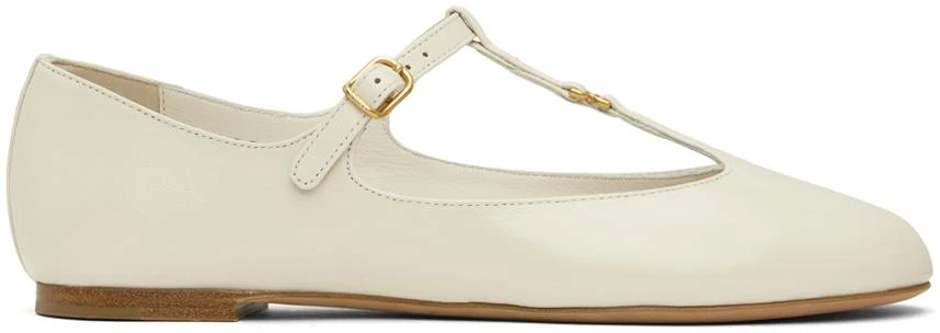 Chloé Off-White Marcie Ballerina Flats 1
