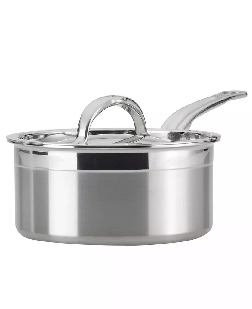 Hestan ProBond® Clad Stainless Steel 1.5-Quart Covered Saucepan 1