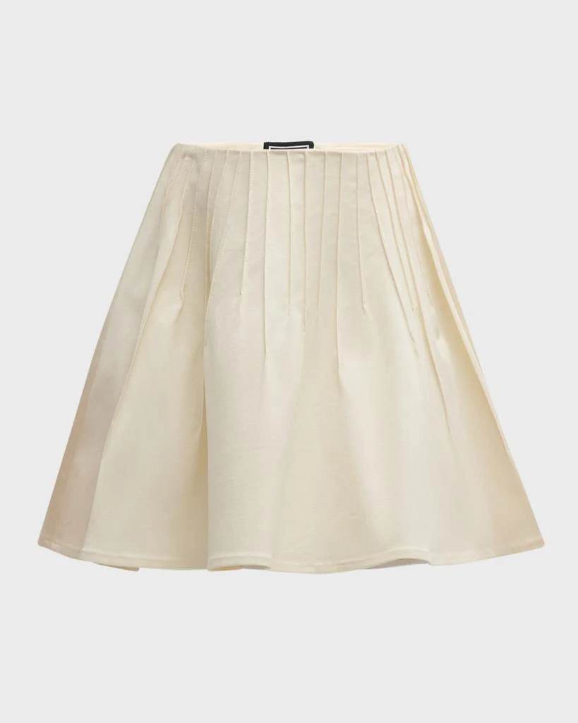 Jonathan Cohen Pintuck Mini Skirt 1