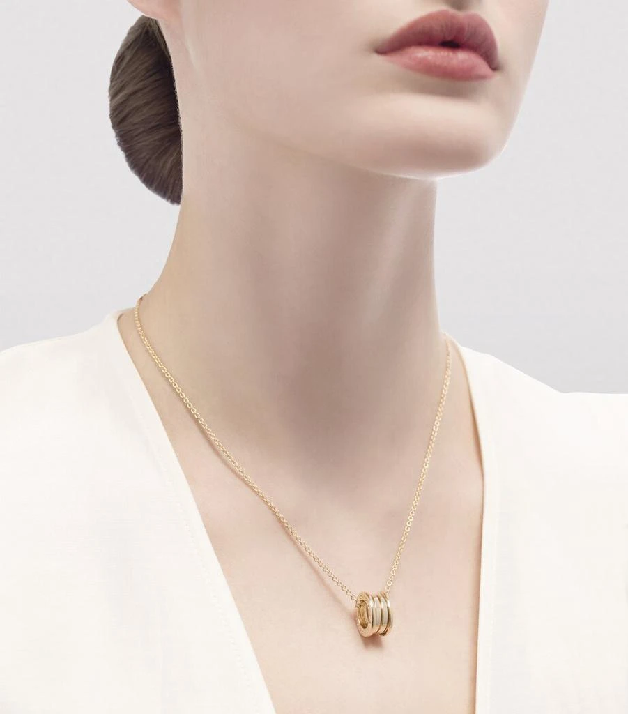 BVLGARI Yellow Gold B.Zero1 Pendant 3
