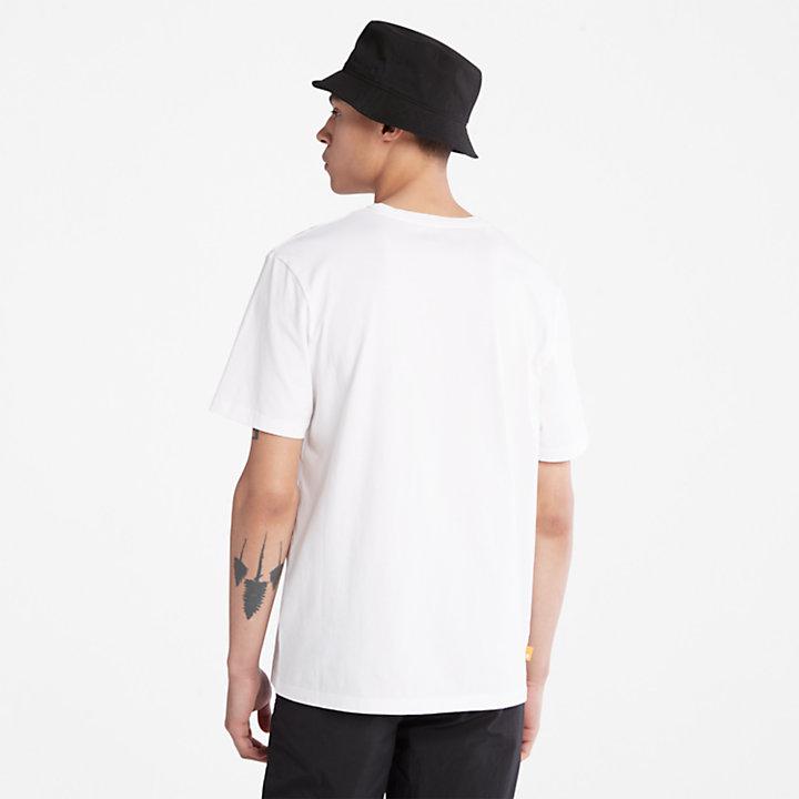 Timberland Side-logo T-Shirt for Men in White