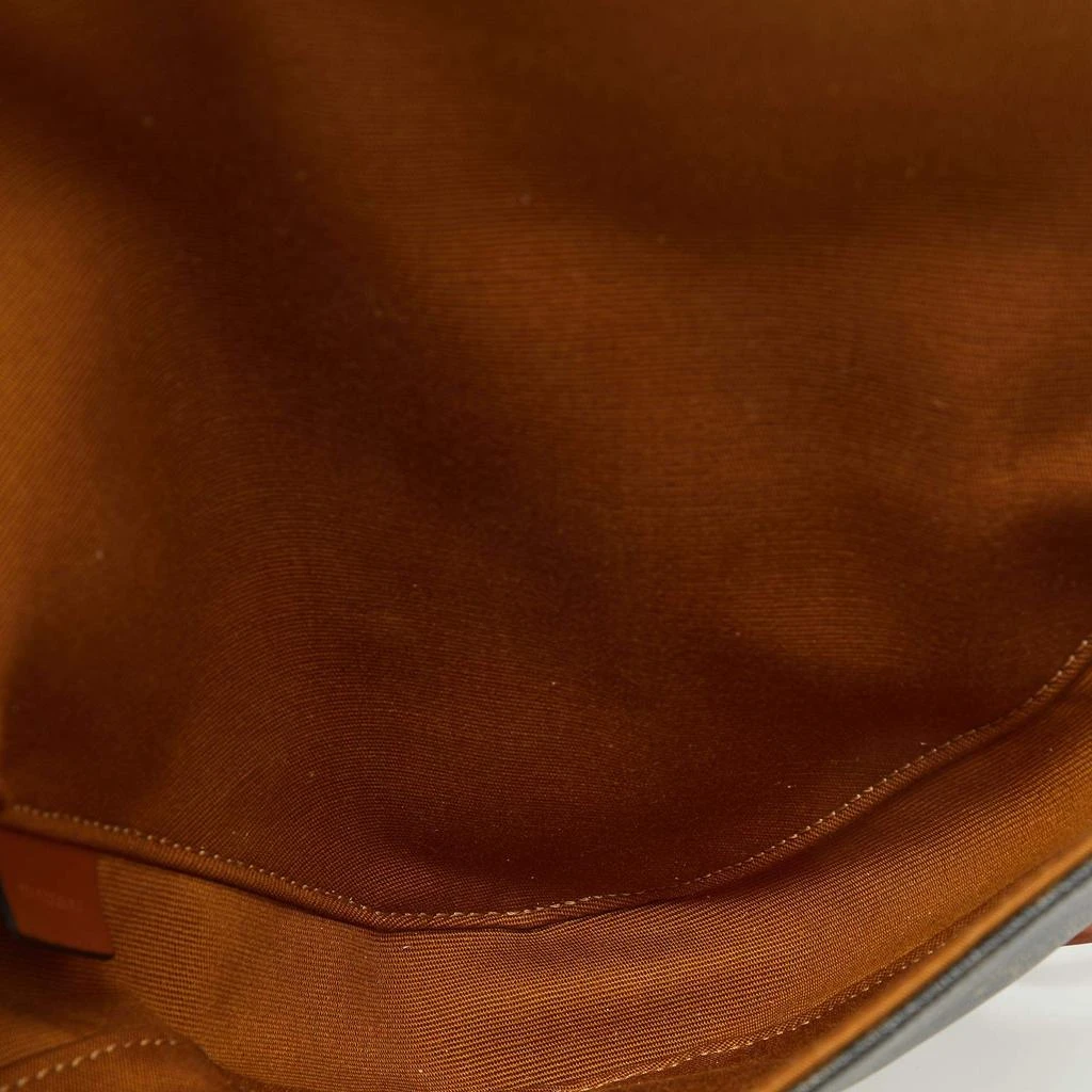 Celine Celine Tan Triomphe Canvas and Leather Triangle Crossbody Bag 8