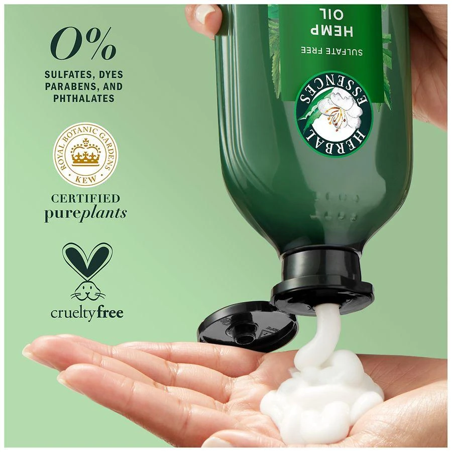 Herbal Essences Hemp Oil Sulfate Free Conditioner, Frizz Control Fresh florals, tropical fruits, and vanilla 5