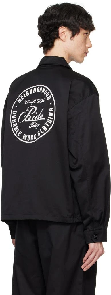 NEIGHBORHOOD Black Zip Work Jacket 3