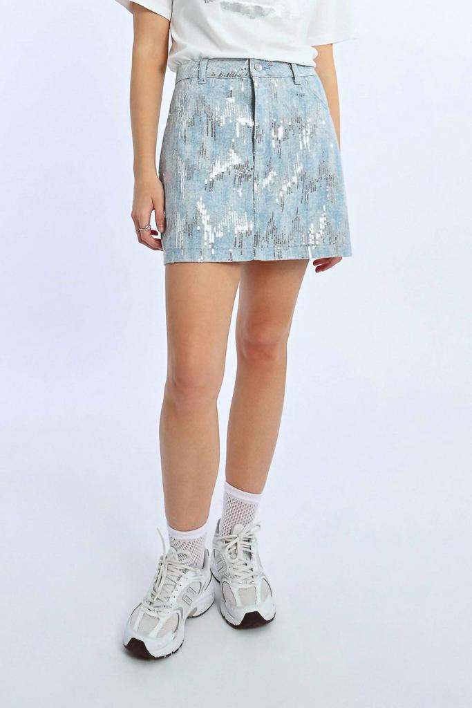 Molly Bracken Molly Bracken - Nashville Nights Rhinestone Mini Skirt