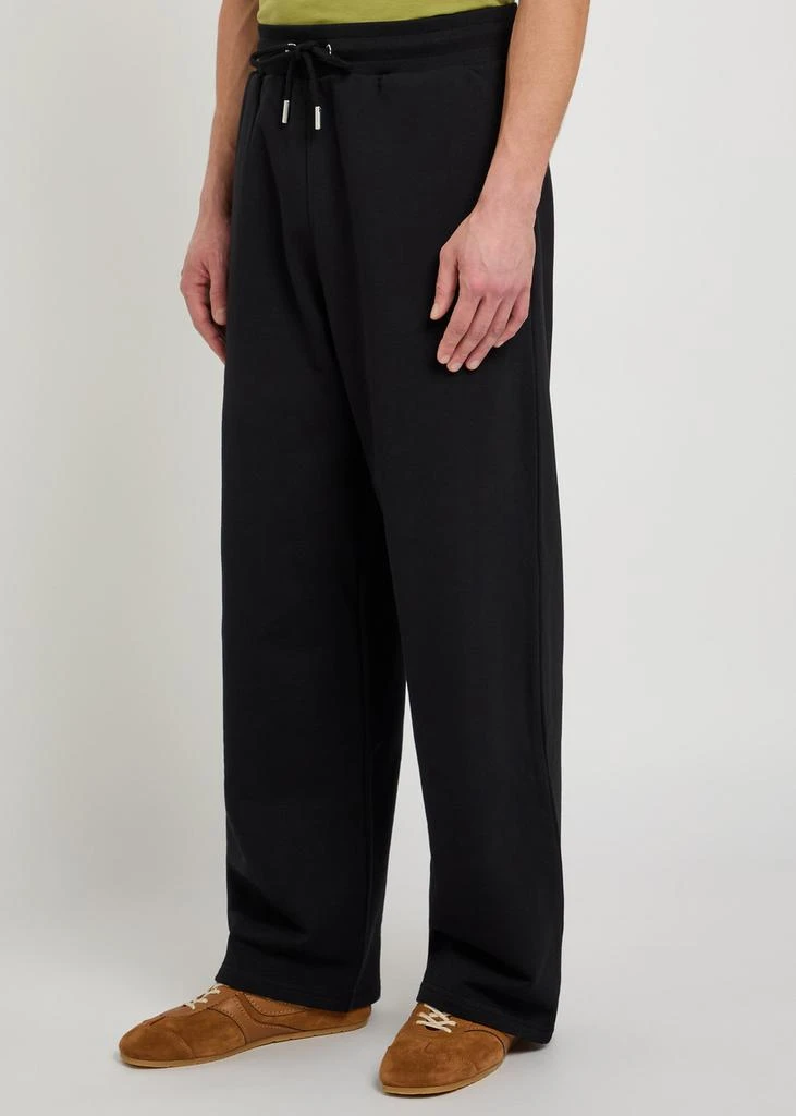 AMI Logo-embroidered cotton sweatpants 2