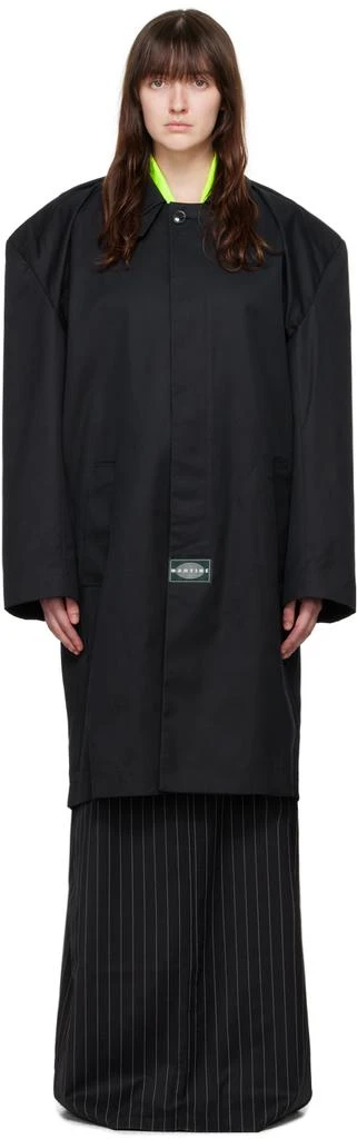 Martine Rose Navy Rider Coat 1