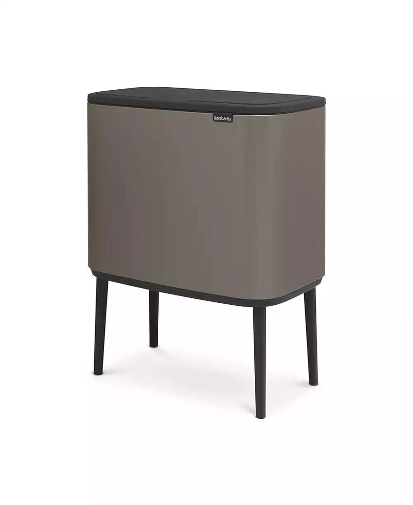 Brabantia Bo Touch Top Dual Compartment Trash Can, 3 plus 6 Gallon, 11 plus 23 Liter 2