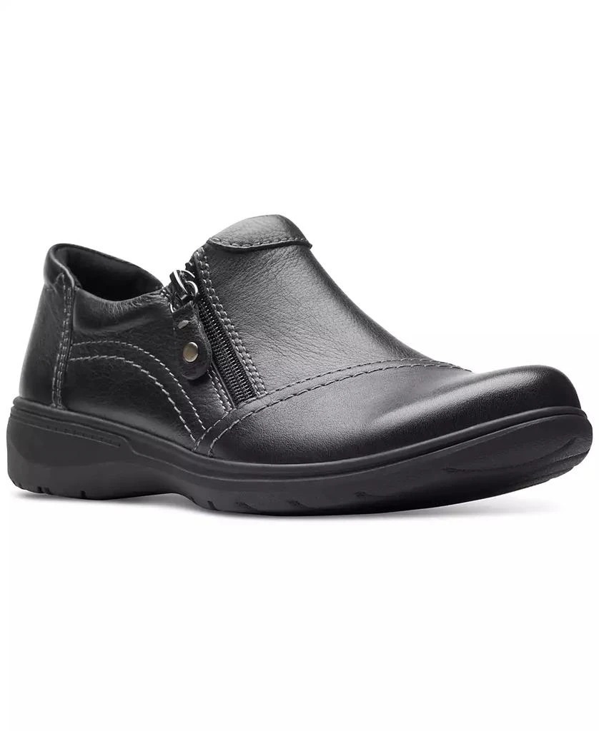 Clarks Women's Carleigh Ray Round-Toe Side-Zip Shoes 1
