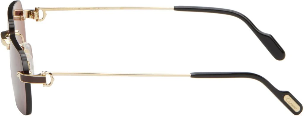 Cartier Gold 'Premi�ère de Cartier' Sunglasses 3
