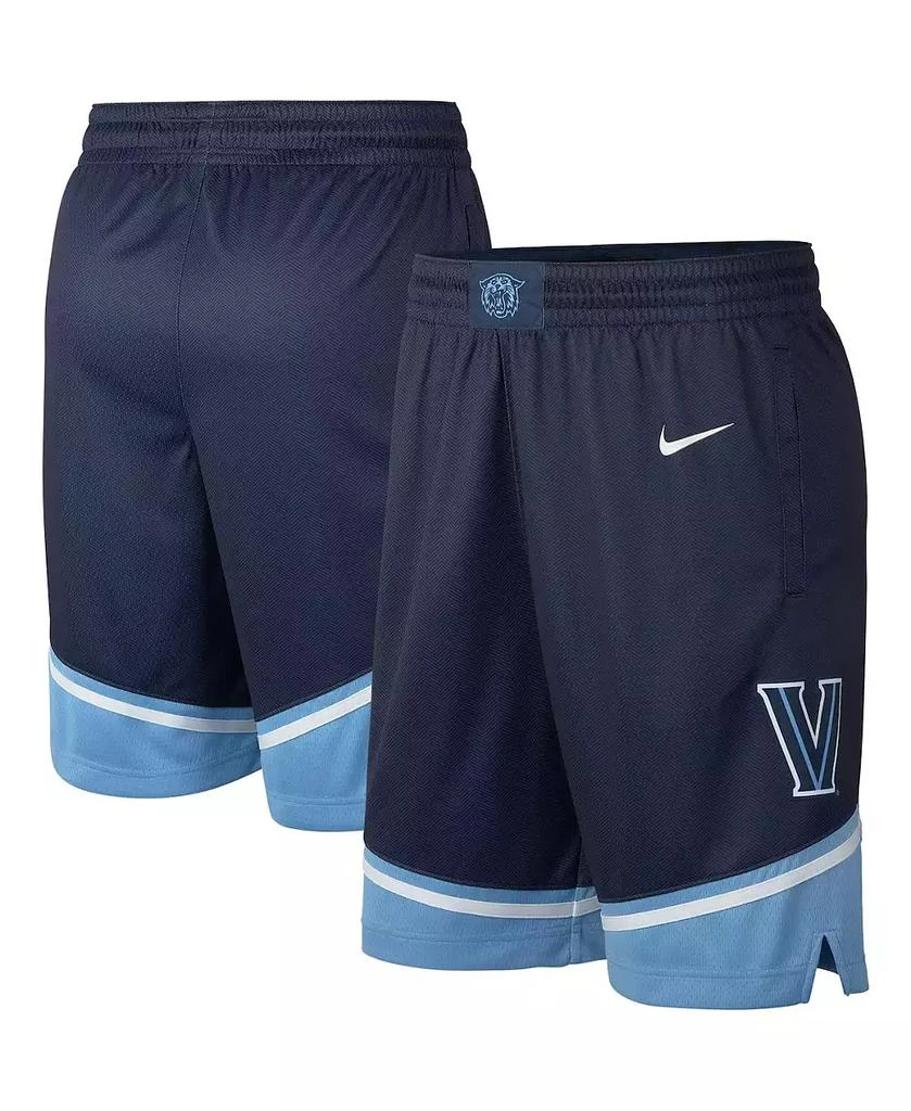 NIKE Men's Navy Villanova Wildcats Limited Basketball Performance Shorts 1