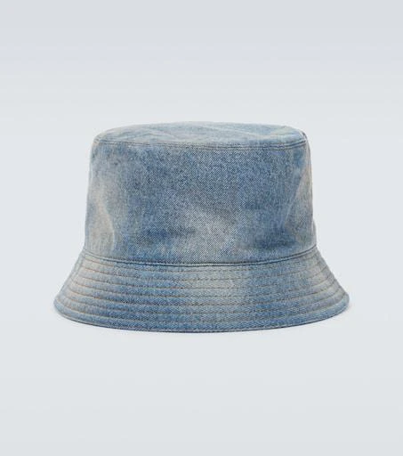 Prada Logo denim bucket hat 4