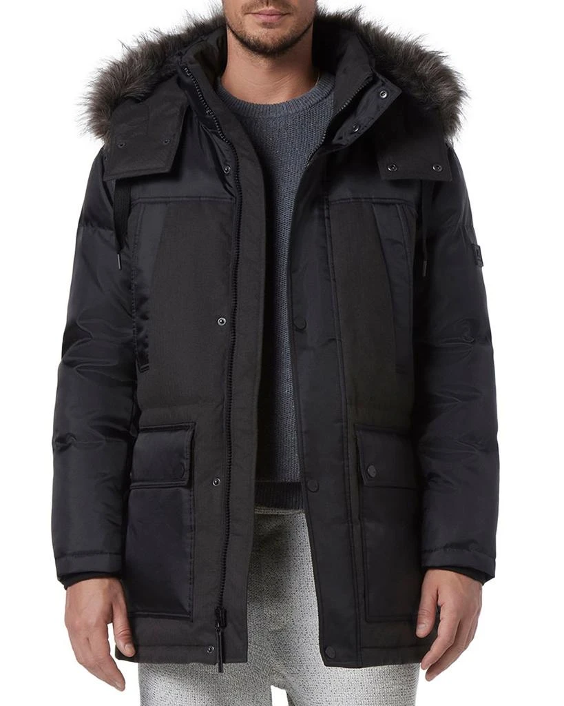 Andrew Marc Tripp Removable Faux Fur Hooded Parka 1