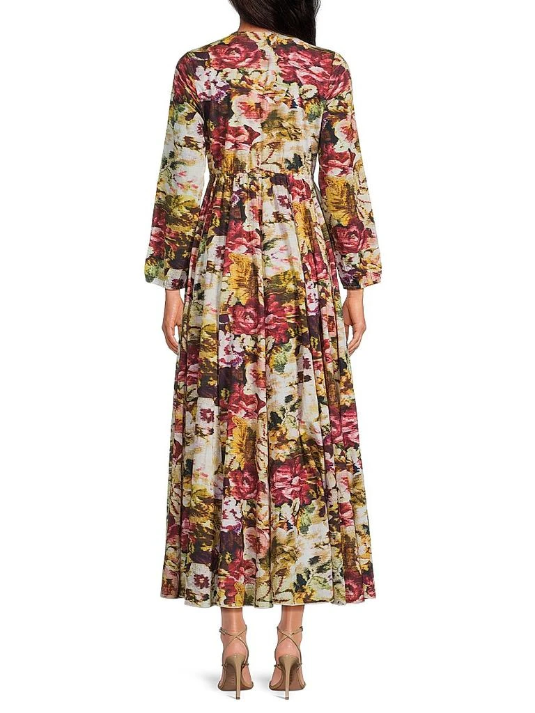 Ro's Garden Angela Floral Cotton Maxi Dress 5