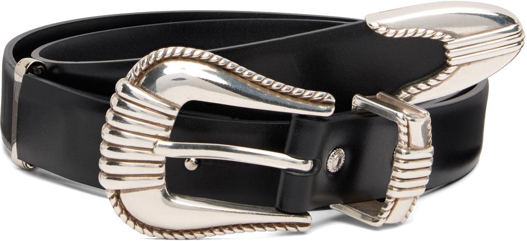 Shop Black Concho Narrow Belt on Sale at BeyondStyle – Get 51% Off