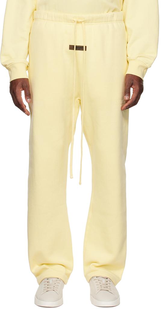 Essentials Yellow Relaxed Lounge Pants