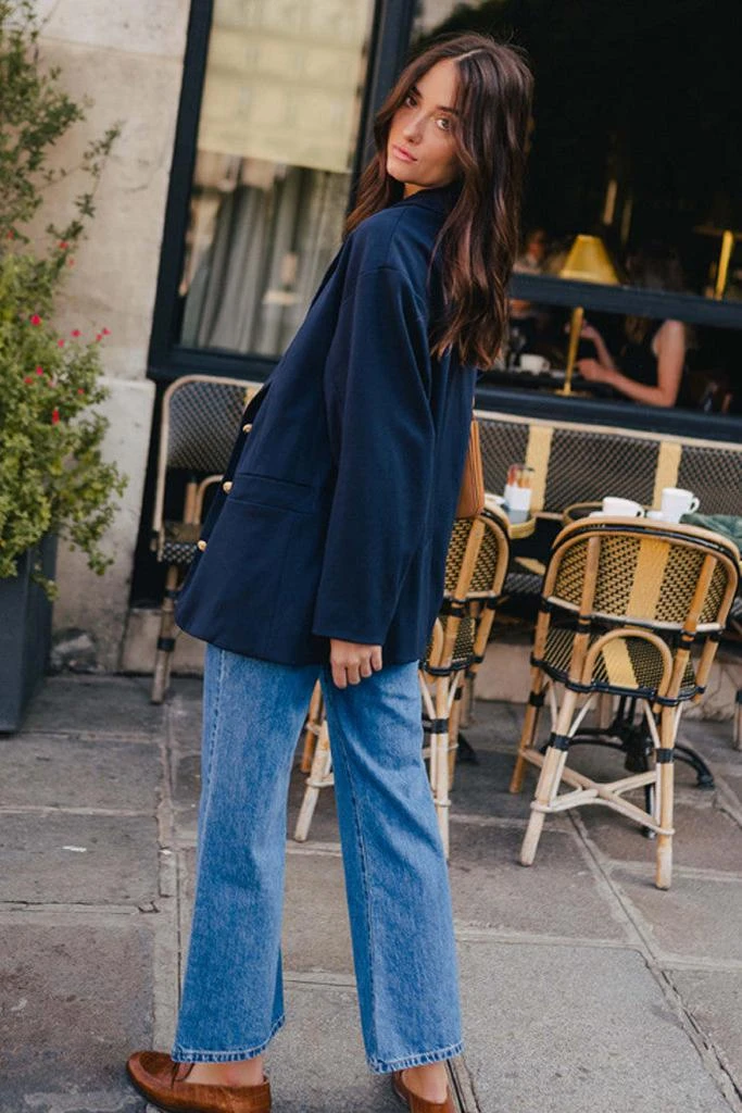 预计3周后发货 Saaj Paris Veste Érika Marine 5