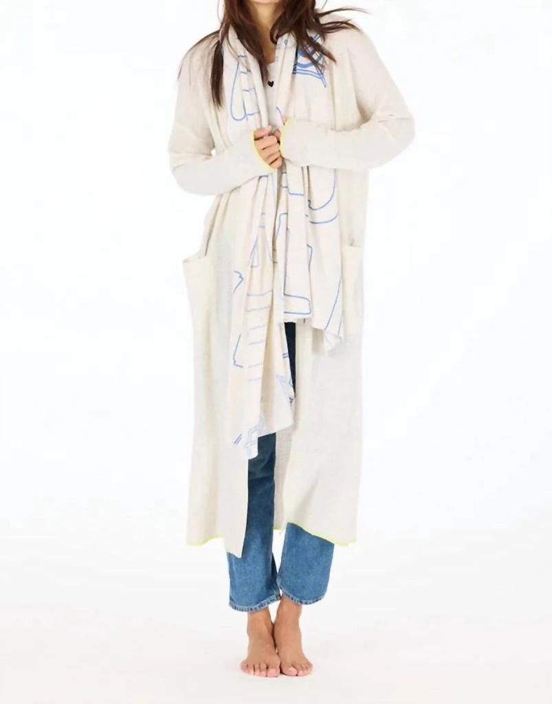 KERRI ROSENTHAL Kerri Rosenthal - Super Duper Made With Love Duster Cardigan 3