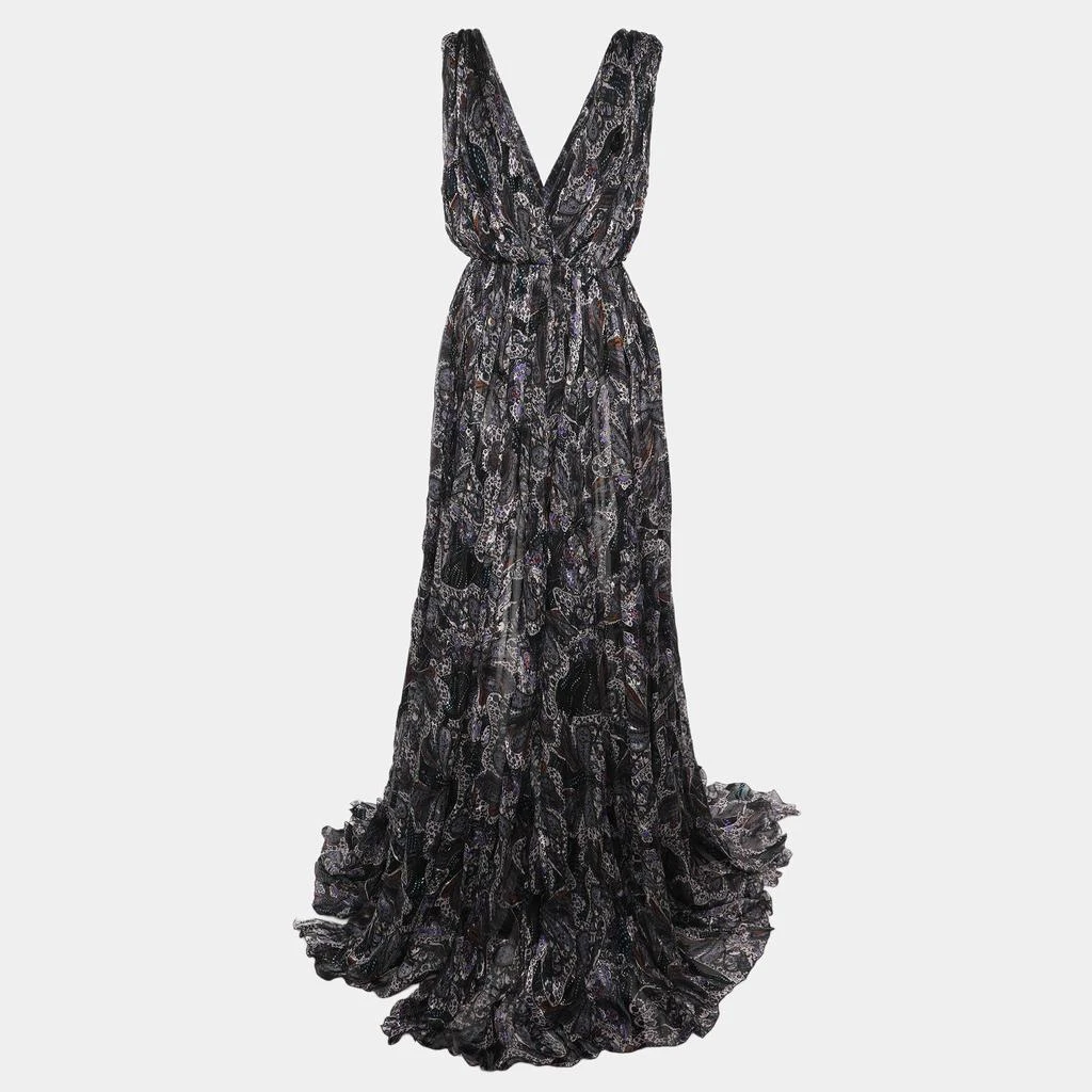 Etro Multicolor Paisley Print Silk Long Dress M  On Sale Now with Up to  56% Off | Discover Exclusive Deals & Savings at BeyondStyle  Authentic ETRO  Women|Women's Clothes|Dresses with Limited-Time