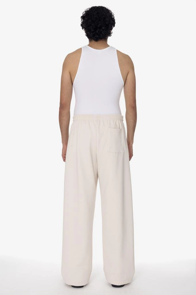 Los Angeles Apparel MWF1045 - 10 oz. Mid-Weight Poly Cotton Fleece Wide Open Bottom Sweatpant 14