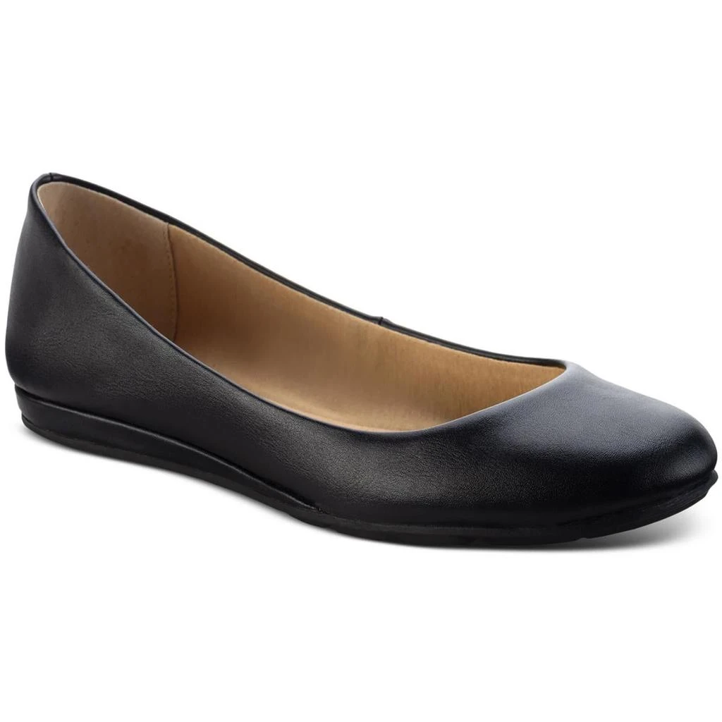 Sun + Stone Eliana Womens Microfiber Almond Toe Ballet Flats 11