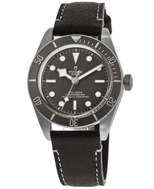 Tudor Tudor Black Bay Fifty-Eight 925 Silver Leather Strap Men's Watch M79010SG-0001 1