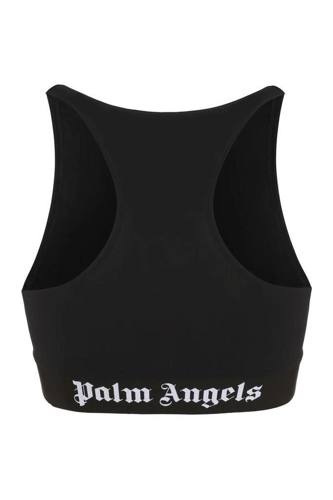 Palm Angels Palm Angels Technical Fabric Crop Top 2