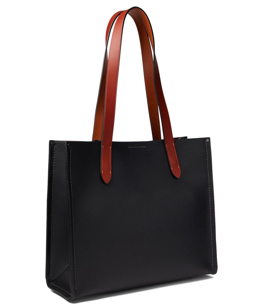 COACH Relay Tote 34 in Pebble Leather