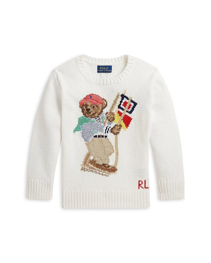 Ralph Lauren Boys
 Polo Bear Cotton Sweater - Little Kid, Big Kid