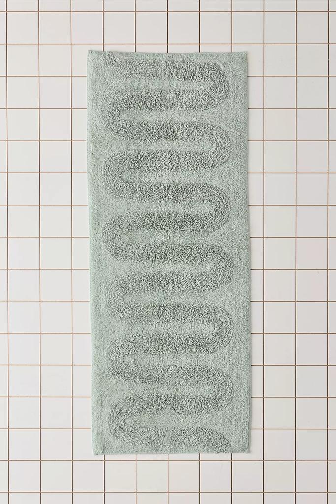 Urban Outfitters Looped Squiggle Bath Mat - Thumbnail 2