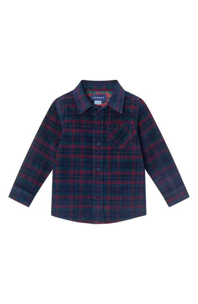 Andy & Evan Button-Up Shirt & Pants Set 3