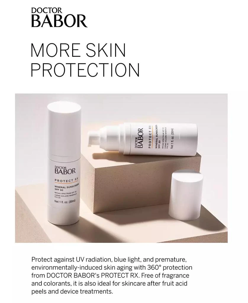 BABOR Protect RX Mineral Sunscreen SPF 30 9
