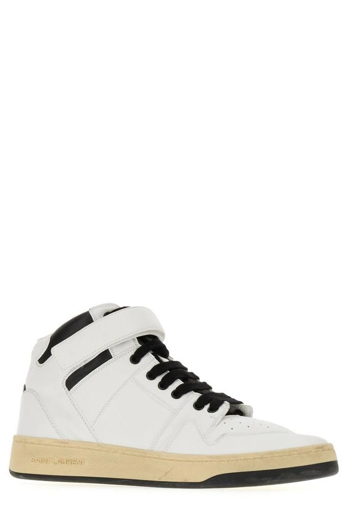 Yves Saint Laurent Saint Laurent Lax Round Toe Lace-Up Sneakers 2