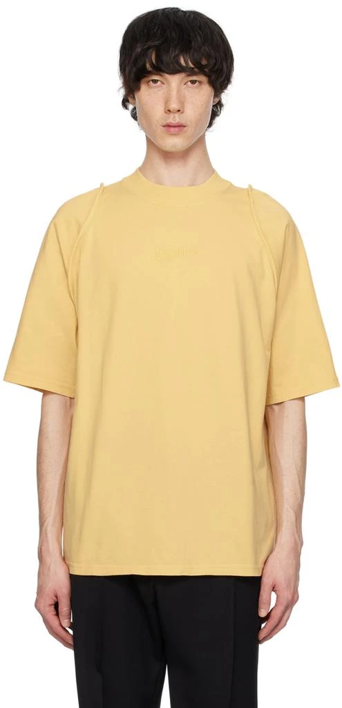 Jacquemus Yellow 'Le t-shirt Camargue' T-Shirt 1